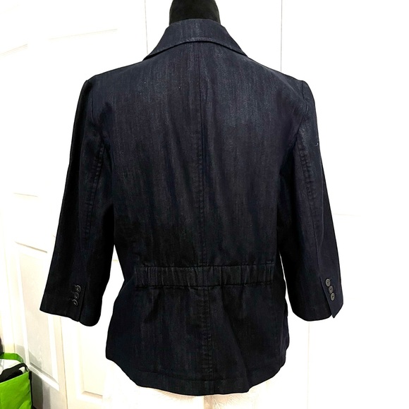 Coldwater Creek Jean Jacket sz 10 - Picture 6 of 15